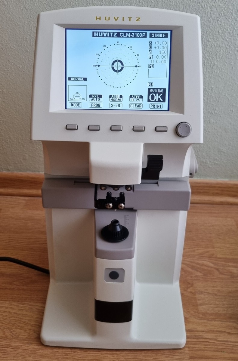 Huvitz CLM-3100P Lensmeter Focimeter Lensometer Auto Lens Huvitz CLM-3100P Lensmeter Focimeter Lensometer Auto Lens
