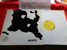 DISCO 33  giri -    Agape  ‎– Agape (Gospel Hard Rock)  - 1988 - ITALY