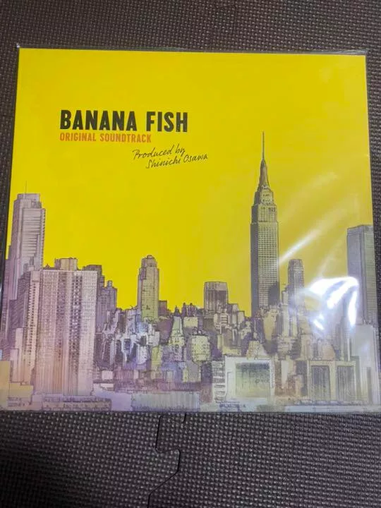 BANANA FISH Original Soundtrack LP Vinyl Record produced by Shinichi Osawa