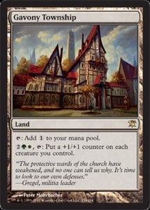 Gavony Township x1 - Innistrad - Light Play, English - Innistrad