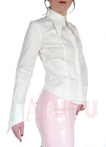 Femme Dorothee Schumacher Chemise en soie à col pointu | Hauts - AVN Impex
