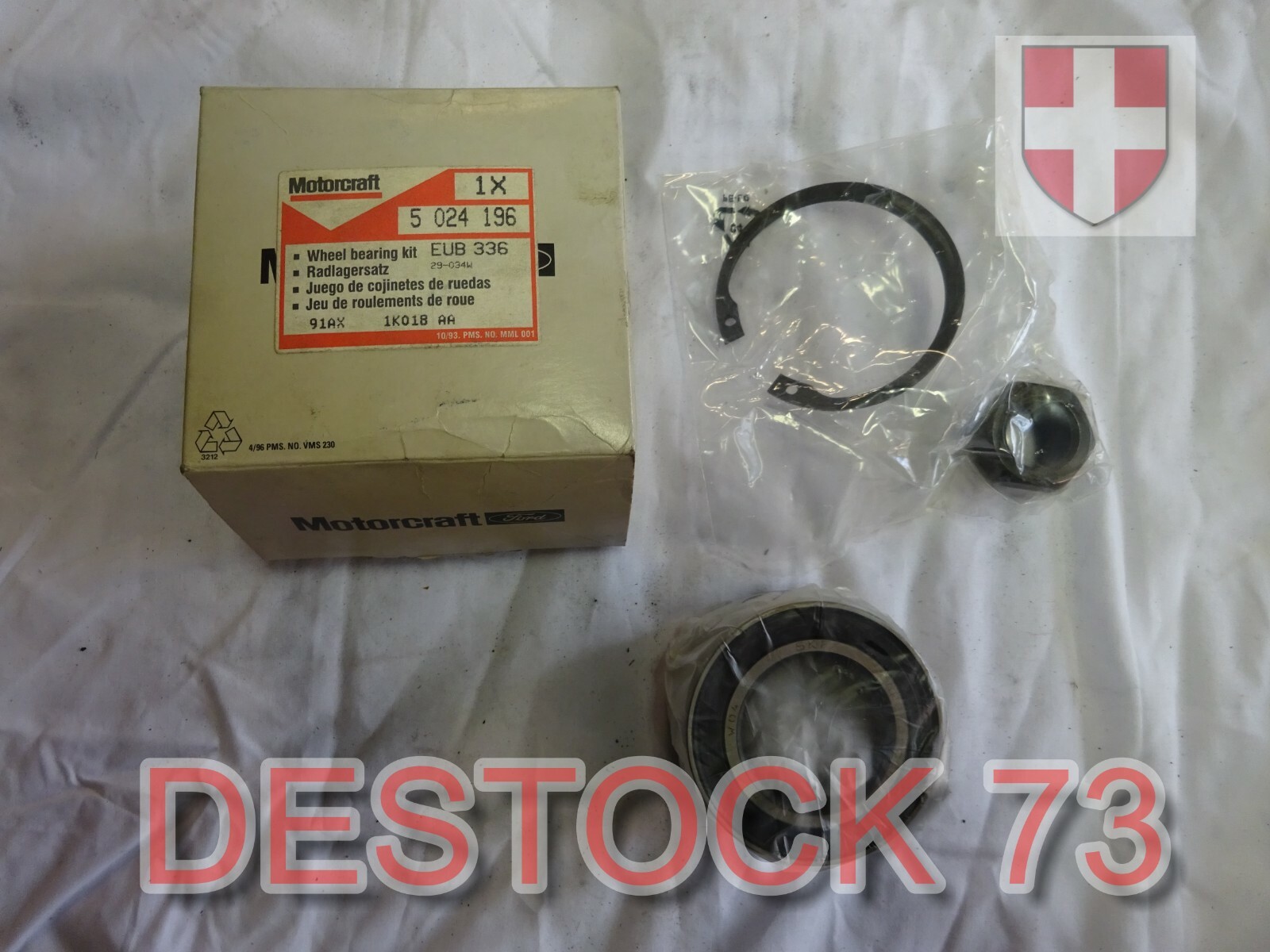 Roulement roue avant Ford Fiesta Escort Orion Puma - Kit moyeu de roue de rechange