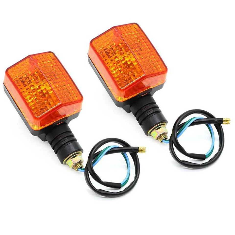 2X Rear Turn Signal Lights For Honda Nighthawk 250 CB250 CB 250 Indicator Winker - Image 3 of 4