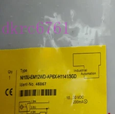 Original TURCK NI10U-EM12WD-AP6X Inductive Sensor with Proximity Switch