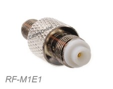 FME Female to SMA Female 50-ohm Coax Antenna Adapter, CablesOnline RF-M1E1