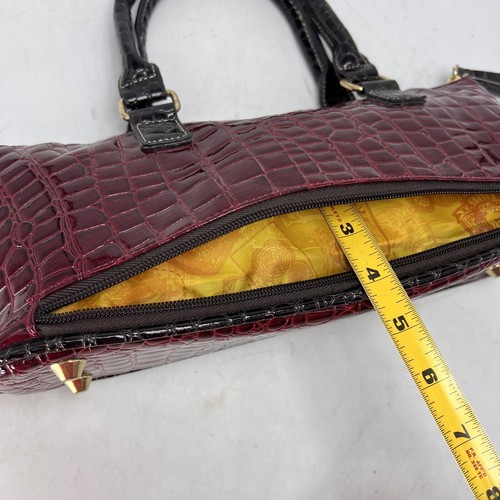 Samantha Brown Insulated Wine Lunch Bag Clutch Red / Brown Summer Picnic Concert - Picture 10 of 24