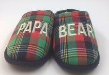 New Dearforms Cozy Comfort Slippers PaPa Bear Size 7-8