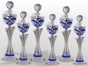 14er Pokalserie Pokale Skylon mit Gravur und Emblem günstig kaufen Pokale silber 