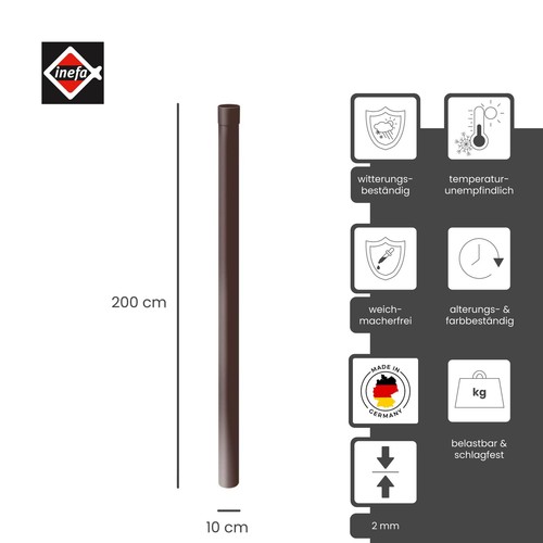 Bajante 200 cm PVC - Imagen 15 de 27