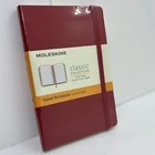 MOLESKINE CLASSIC 9X14 192 PAGE LINES HARDCOVER RULED NOTEBOOK DIARY