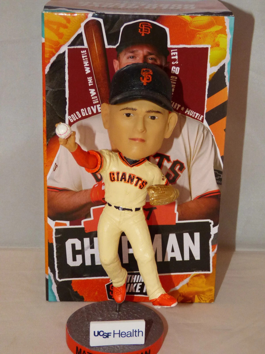 San Francisco Giants 2025 Matt Chapman Gold Glove SGA Bobblehead
