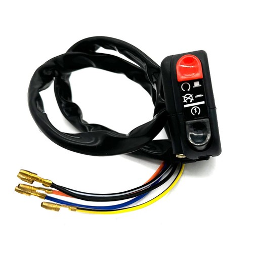 22mm Motorcycle Start Handlebar Controller Button Switch - Afbeelding 11 van 11