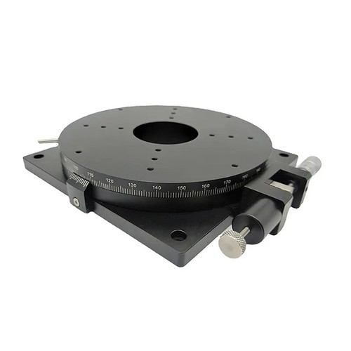 Manual Rotary Table Hollow Rotary Table Micro-adjustable 360 Degree Rotary Table - Picture 1 of 10