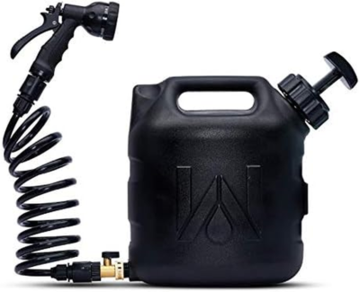 #ad Gospout 2 Gallon Portable Water Tank with Hose and Sprayer for Camping Showers $210.99