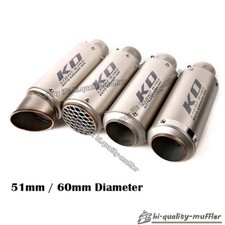 51mm 60mm Universal Motorcycle Exhaust Muffler Pipe Silencer Tips Escape 51mm 60mm Universal Motorcycle Exhaust Muffler Pipe Silencer Tips Escape