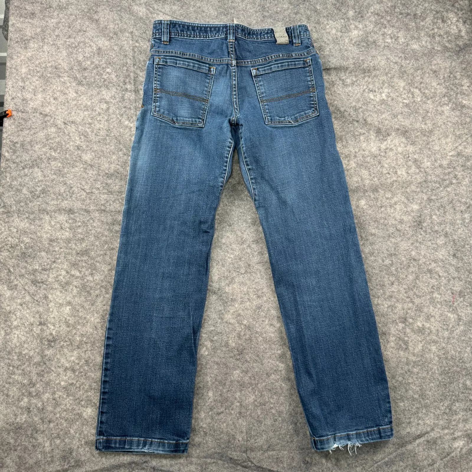 prana straight distressed organic cotton stretch denim pants