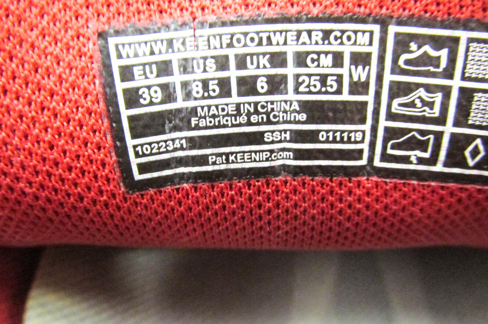 Scarpa donna Keen Terradora II taglia 8 5 W sneaker moda Oxford usata xq