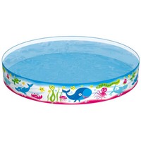 Steilwand Pool Kinder Planschbecken Schwimmbad Badespaß Ø 152 Cm