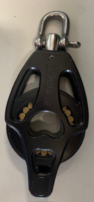 Harken 75mm Alumimum Block - Swivel & Becket