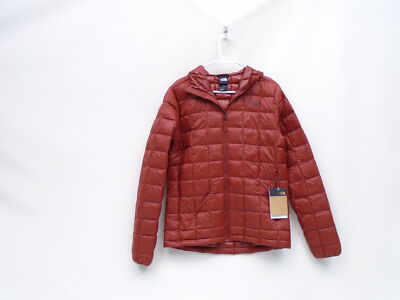 THE NORTH FACE NF0A5GLKBDQ-S THERMOBALL ECO HOODIE MENS SMALL BRICK HOUSE RED