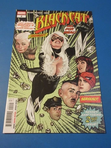 Black Cat #2 Adam Hughes NM Gem Wow