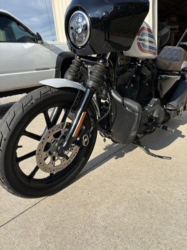 HARLEY Sportster XL883 XL1200 MUSTACHE SOFT LOWERS - Picture 12 of 14