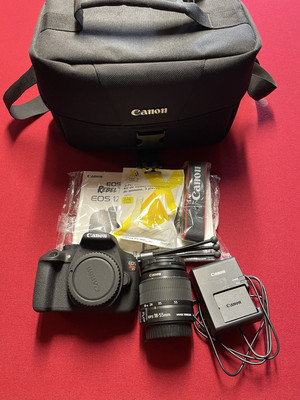 Canon EOS Rebel T5 / EOS 1200D 18.0MP Digital SLR Camera - Black