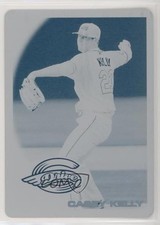 2010 Topps Pro Debut Printing Plate Cyan 1/1 Casey Kelly #33 uk2