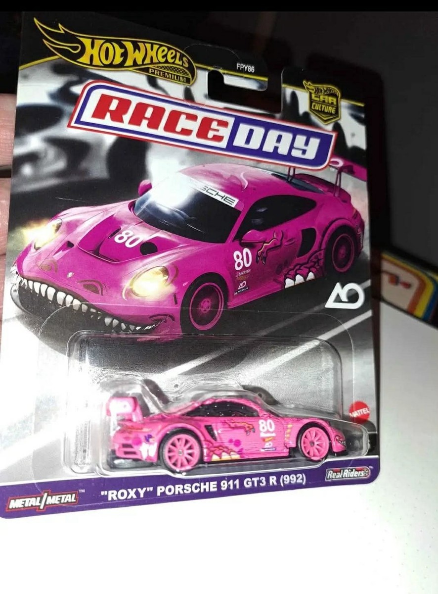 ホットウィール ROXY PORSHE 911 GT3 R Hot Wheels Car Culture Roxy Porsche 911 GT3 R (992) Pink 1:64