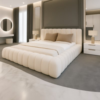 Cloud Bubble Upholstered Bed – Premium Comfort Luxury Fabric Frame UK