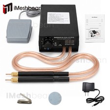 8000W Mini Spot Welder Machine DIY Kit Battery Spot Welding Pen Tools Black NEW