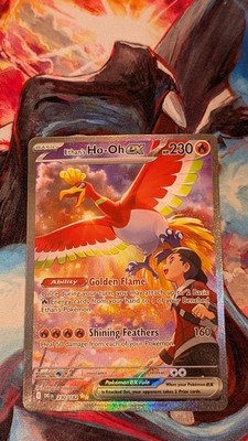 Ethan's Ho-Oh ex 230/182 Special Illustration Rare Holo Sv10: Destined Rivals