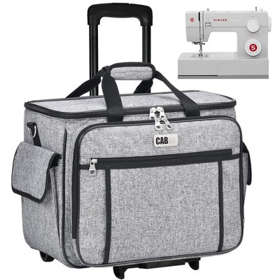 Rolling Sewing Machine Case Detachable Rolling Sewing Machine Carrying Case On W