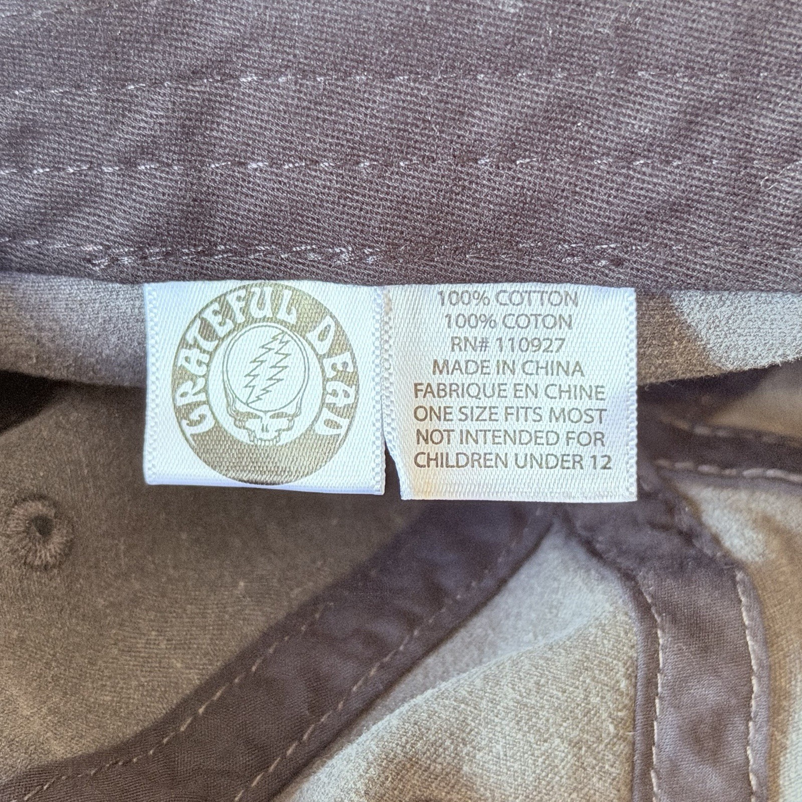 Grateful Dead Dancing Marching Bears Hat Cap Gray… - image 8