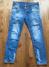 Dsquared2 Jeans Mens Size 52 EU 36 US Distres...