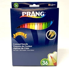 Colored Pencils Set, Prang Colored Pencils, Box of 36 3.3mm Colored Pencils NEW