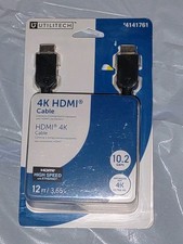 Utilitech 4K HDMI Cable 12ft 10.2 GBPS Optimized NEW Video Tv