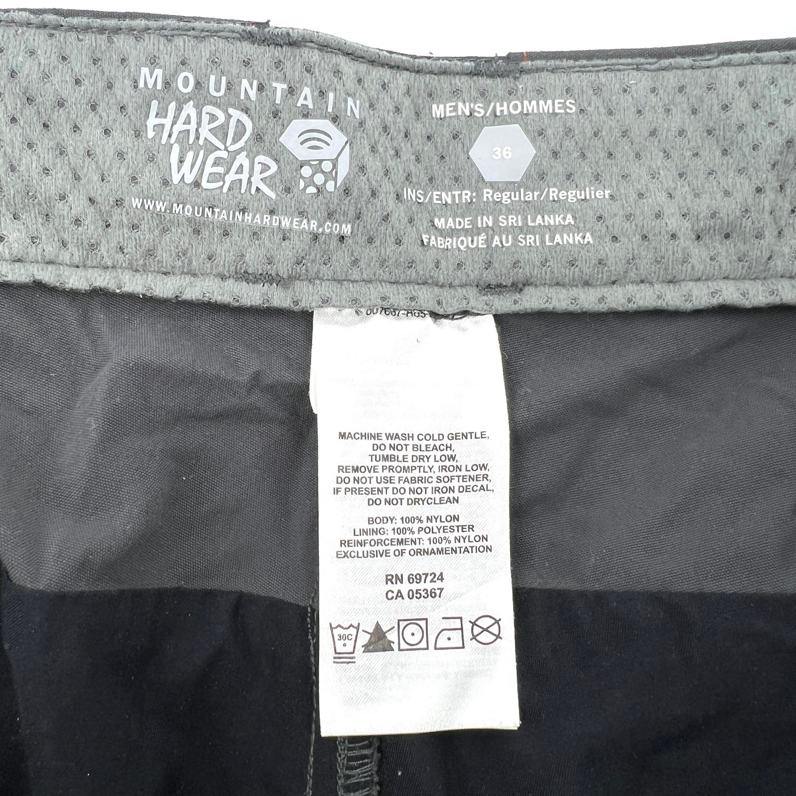 Mountain Hard Wear Performance Pants Convertible … - image 10