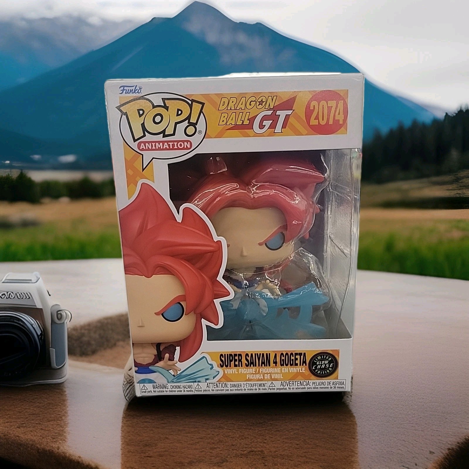 Funko Pop Dragon Ball GT 2025 Super Saiyan 4 Gogeta Limited Glow Chase