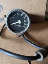 Vintage Stewart Warner Speedometer 100 Mph Hot Rod Rat Rod Corvette