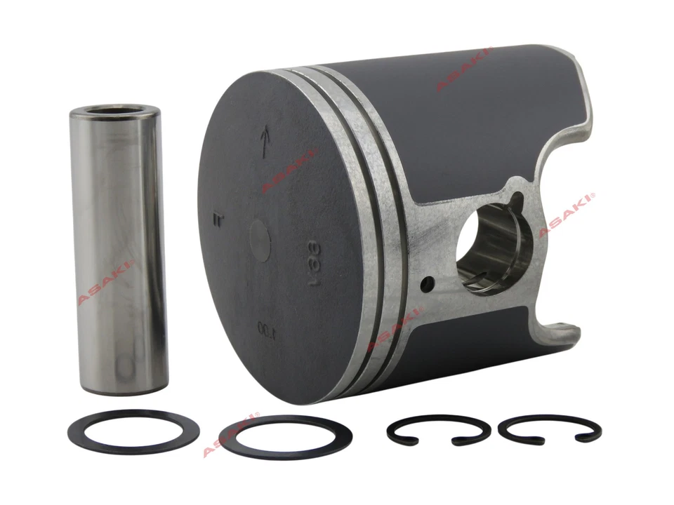 Piston Kit 66V-11631-00 Oversize 1.00 for Yamaha GP1200R XLT1200 Jet Ski No Ring - Image 2 of 4