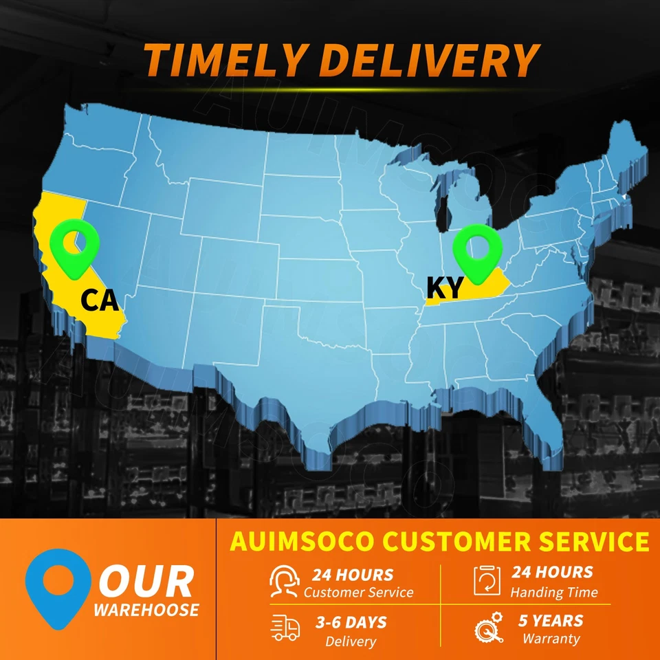 4 Sided 9004 LED Headlight Bulbs Hi/Lo Beam 10000W 3600000LM 6000K Super Bright - Image 3 of 4