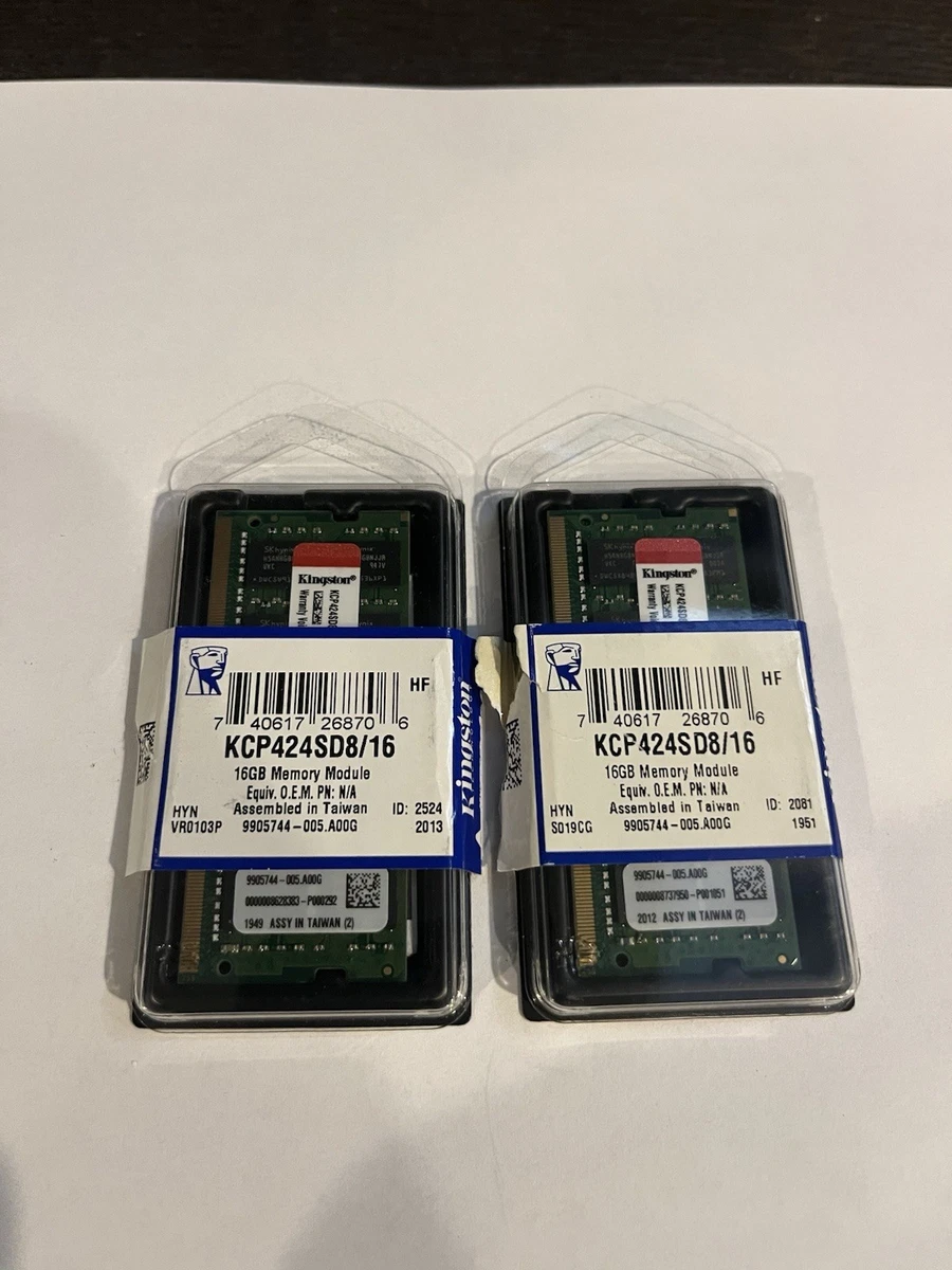Kingston DDR4 SDRAM 16 GB Total Capacity Memory (RAM) for sale | eBay