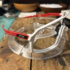 Oakley Sutro Polished White Red Custom Frame ...