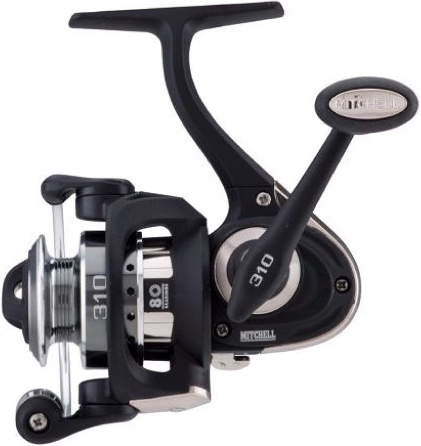 Mitchell 310Pro 100Yd Fishing Reel 8 Bearings Lightweight Strong Polymer Body