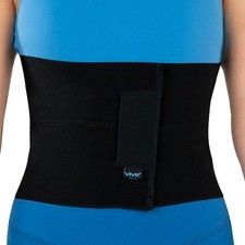 Vive Abdominal Binder Post Surgery "58  - 69  Abdomen Circumference", Black