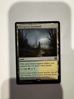 Overgrown Farmland Regular NM Innistrad Remastered Magic the Gathering