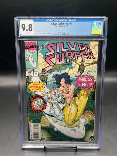 Silver Surfer #91 (Marvel Comics April 1994) CGC Graded 9.8 White Pages