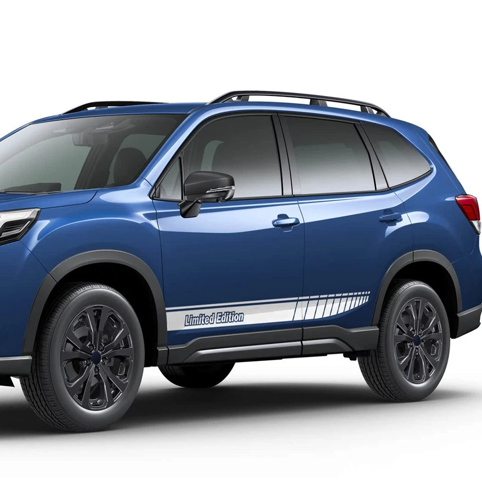 Car Door Side Skirt Racing Stripes VDeal Stickers for Subaru Forester 2014-2025 - Image 2 of 4