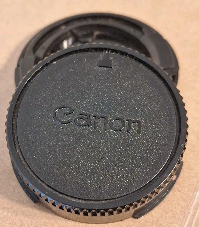 Canon FD 52mm 1984 Official 35mm Olympic Games lens Front&Rear caps - Image 3 of 4